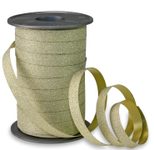 PRÄSENT Geschenkband Glitter 10 mm x 100 m gold