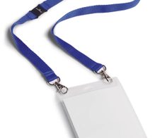 DURABLE Namensschilder dunkelblau 10.5 cm x 14.8 cm