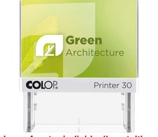 COLOP Textstempel, individualisierbar Printer 30 ohne Logo