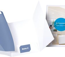 Biella Angebotsmappe für DIN A4 weiß
