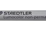 STAEDTLER Folienstift Lumocolor 0.4 mm, schwarz, non-permanent