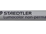 STAEDTLER Folienstift Lumocolor 1.0 mm, rot, non-permanent