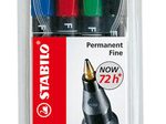 STABILO OHPen universal Folienstifte-Set 0.7 mm Mehrfarbig