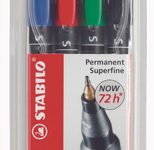 STABILO OHPen universal Folienstifte-Set 0.4 mm Mehrfarbig