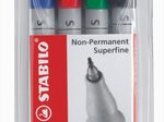 STABILO OHPen universal Folienstifte-Set 0.4 mm Mehrfarbig