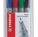 STABILO OHPen universal Folienstifte-Set 0.7 mm Mehrfarbig