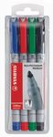 STABILO OHPen universal Folienstifte-Set 1.0 mm Mehrfarbig