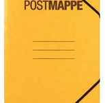 PAGNA Eckspanner Postmappe DIN A4 gelb