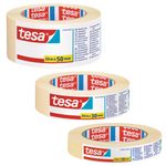 tesa Kreppband 30 mm x 50 m beige