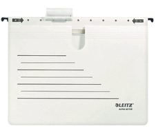 LEITZ Alpha Active Hängehefter kaufmännische Heftung DIN A4 weiß