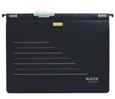 LEITZ Alpha Active Hängehefter kaufmännische Heftung DIN A4 schwarz