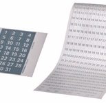 FRANKEN Magnetbänder 12,7 x 42,0 cm weiß