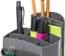 HAN Stiftehalter 14,0 x 14,0 x 10,9 cm dunkelgrau