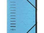 PAGNA Ordnungsmappe DIN A4 7-Fach  hellblau
