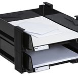 HAN Briefablagen-Set DIN C4 schwarz