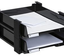 HAN Briefablagen-Set DIN C4 schwarz