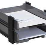 HAN Briefablagen-Set DIN C4 dunkelgrau