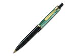 Pelikan Kugelschreiber Classic K200 grün-marmoriert/gold, Schreibfarbe: schwarz