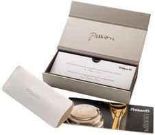 Pelikan Souverän M405 Stresemann Kolbenfüller schwarz/anthrazit/silber B (breit)