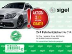 SIGEL Fahrtenbuch, Pkw mit Kraftstoffverbrauch Formularbücher FA614 + GRATIS 1 St.