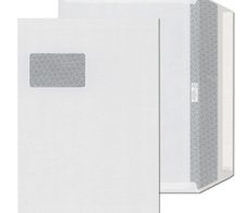 ÖKI Briefumschläge DIN C4 mit Fenster haftklebend