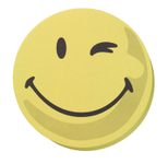 FRANKEN Moderationskarten Ø 9,5 cm gelb