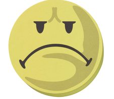 FRANKEN Moderationskarten Ø 9,5 cm gelb