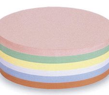 magnetoplan Moderationskarten 19,0 x 11,0 cm rosa, grün, gelb, weiß, blau, orange