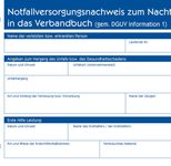 AVERY Zweckform Formularbuch Erste Hilfe Meldeblock DIN A6 quer 1x 50 Seiten