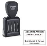trodat Datumstempel mit Text, individualisierbar Classic 2910 P05 ohne Logo