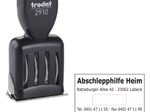 trodat Datumstempel mit Text, individualisierbar Classic 2910 P10 ohne Logo