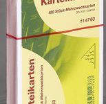 RNK-Verlag Karteikarten DIN A6 blanko rosa