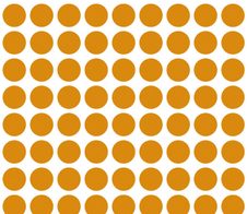 HERMA Klebepunkte Ø 8,0 mm leuchtorange