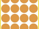 AVERY Zweckform Klebepunkte Ø 18,0 mm leuchtorange