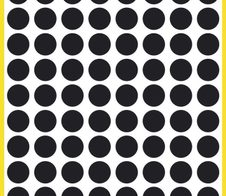 AVERY Zweckform Klebepunkte Ø 8,0 mm schwarz