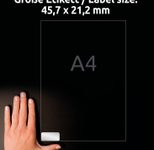 AVERY Zweckform Typenschildetiketten 45,7 x 21,2 mm