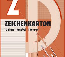 Zeichenkarton DIN A2 10 Blatt
