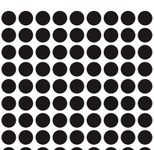 HERMA Klebepunkte Ø 8,0 mm schwarz