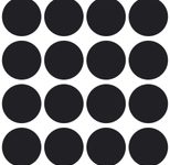 AVERY Zweckform Klebepunkte Ø 18,0 mm schwarz