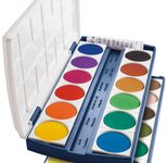 herlitz Wasserfarbkasten 24 Farben