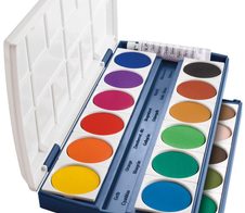 herlitz Wasserfarbkasten 24 Farben