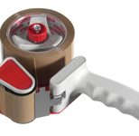 herlitz Packbandabroller grau/rot