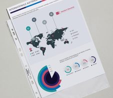 DURABLE Prospekthüllen DIN A4 0.05 mm glasklar