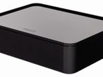 HAN Aufbewahrungsbox 26,0 x 19,5 x 6,8 cm schwarz