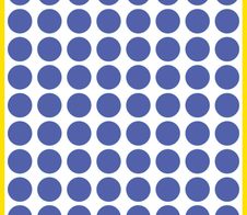 AVERY Zweckform Klebepunkte Ø 8,0 mm blau