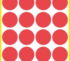 AVERY Zweckform Klebepunkte Ø 18,0 mm rot