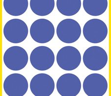 AVERY Zweckform Klebepunkte Ø 18,0 mm blau