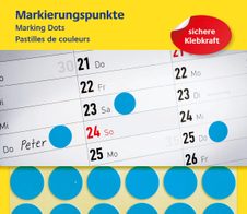AVERY Zweckform Klebepunkte Ø 18,0 mm blau