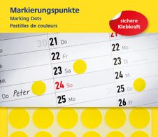 AVERY Zweckform Klebepunkte Ø 18,0 mm gelb