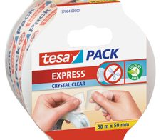 tesa Packband 50 mm  x 50 m transparent